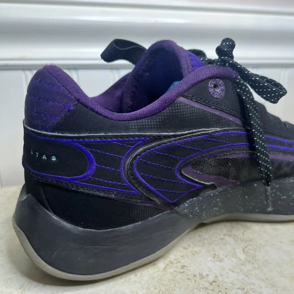 Jordan Luka 2 Cave Purple Sneaker Men Size 9 DX8733-001 Black Pitch Violet Kicks